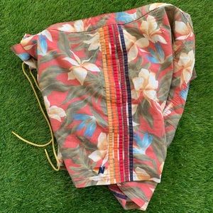 INCREDIBLE AVIATOR NATION MEN'S KAUAI STRIPE BOARD SHORTS ORIGINALLY $168.00